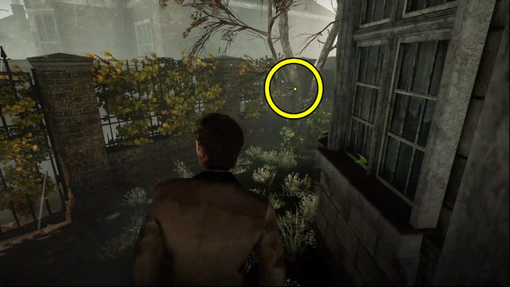 Check out the wasp nest on the other side of the garden and return to the Bookstore - Sherlock Holmes The Awakened: London - Chapter 7 - London - Sherlock Holmes The Awakened Walkthrough