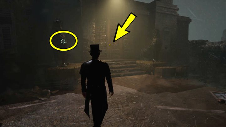 Take a look at the main path to the lighthouse and statues near it - Sherlock Holmes The Awakened: Ardnamurchan Point - Chapter 8 - Ardnamurchan Point - Sherlock Holmes The Awakened Walkthrough