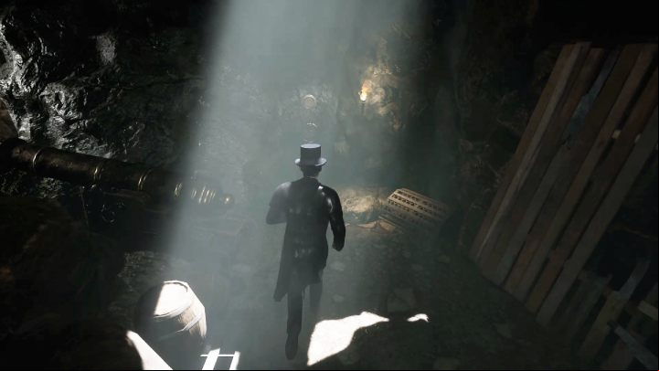 Return to the stone door and put the medallion in the hole - you can now enter the lighthouse - Sherlock Holmes The Awakened: Ardnamurchan Point - Chapter 8 - Ardnamurchan Point - Sherlock Holmes The Awakened Walkthrough