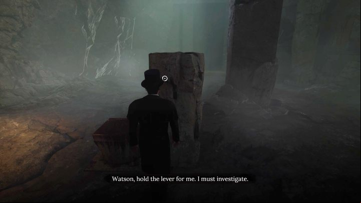 Pour the blood into the vessel and pull the lever 2 times - Sherlock Holmes The Awakened: Ardnamurchan Point - Chapter 8 - Ardnamurchan Point - Sherlock Holmes The Awakened Walkthrough