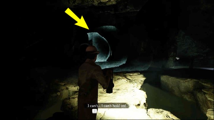 Once inside the tunnel, you need to follow Sherlock's voice - Sherlock Holmes The Awakened: Ardnamurchan Point - Chapter 8 - Ardnamurchan Point - Sherlock Holmes The Awakened Walkthrough