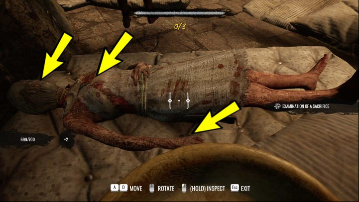 Approach the woman lying on the mattress and examine her - Sherlock Holmes The Awakened: Ardnamurchan Point - Chapter 8 - Ardnamurchan Point - Sherlock Holmes The Awakened Walkthrough