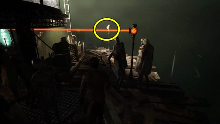 Go around the tower and find the broken lantern - Sherlock Holmes The Awakened: Ardnamurchan Point - Chapter 8 - Ardnamurchan Point - Sherlock Holmes The Awakened Walkthrough