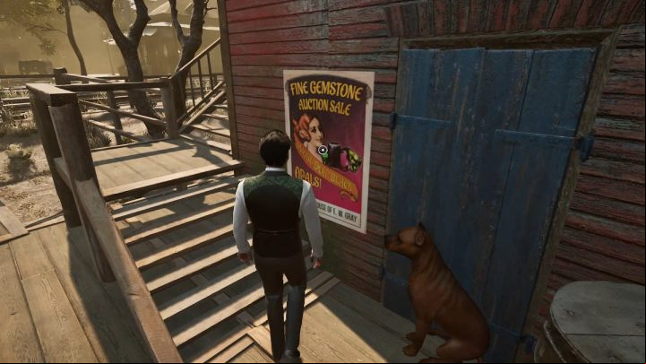 Start by examining the poster - Sherlock Holmes The Awakened: New Orleans - Chapter 4 - New Orleans - Sherlock Holmes The Awakened Walkthrough