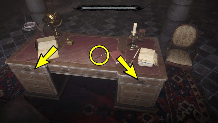 Enter the director's office and examine the cup on the table by the door - Sherlock Holmes The Awakened: Chapter 3 - Watson - Chapter 3 - Edelweiss Institute - Sherlock Holmes The Awakened Walkthrough