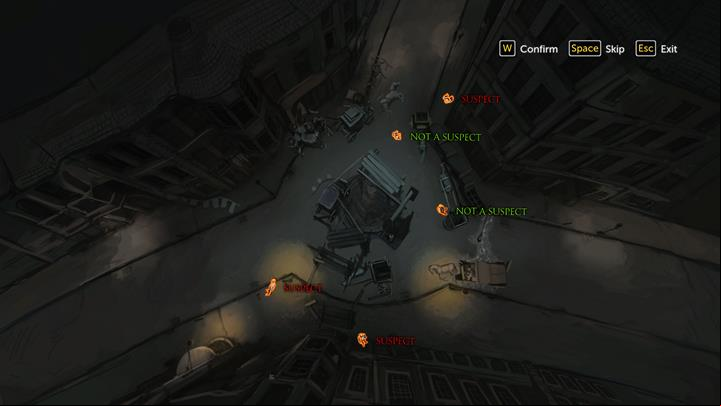This is how a proper identification of suspects in the case should look like - Investigation | Walkthrough - Chain Reaction | Walkthrough - Sherlock Holmes: The Devils Daughter Game Walkthrough