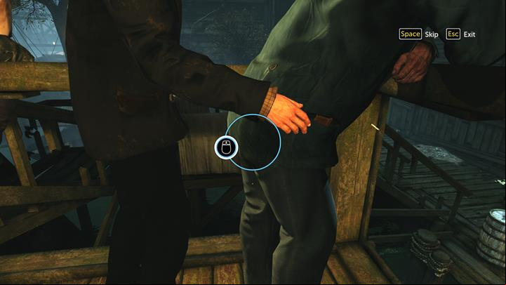 Take the from the man - Green Dragon Tavern | Walkthrough - Infamy | Walkthrough - Sherlock Holmes: The Devils Daughter Game Walkthrough
