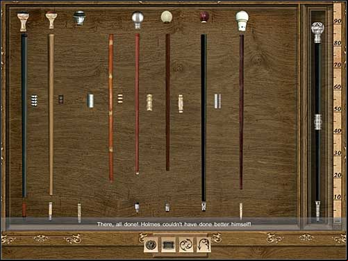 Now you have to compose the staff from these elements - Whitechapel, 7th September 1888 - Walkthrough - Sherlock Holmes vs. Jack the Ripper - Game Guide and Walkthrough