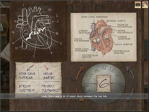 Near the blue pointer you have description: VENA CAVA SUPERIOR - London Hospital, 12 September 1888 - Walkthrough - Sherlock Holmes vs. Jack the Ripper - Game Guide and Walkthrough