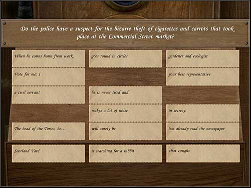 1 - Central News Agency, night 29/30 September 1888 - Walkthrough - Sherlock Holmes vs. Jack the Ripper - Game Guide and Walkthrough