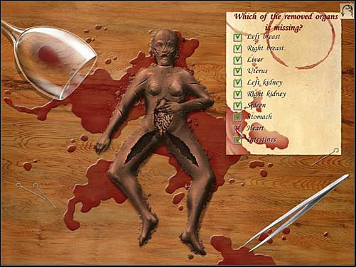 At home Holmes will try to match all organs to the visible holes in clay figure - Baker Street, 8th November 1888 - Walkthrough - Sherlock Holmes vs. Jack the Ripper - Game Guide and Walkthrough