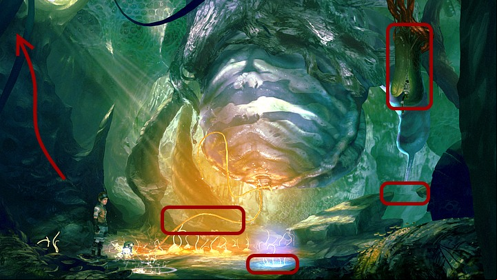 (If you just after entering the hole ask Spot to come back, you will get Summit attempt achievement but only when Spot was trying earlier to climb up honey tree) - Chapter Two | Walkthrough - Walkthrough - Silence: The Whispered World 2 Game Guide