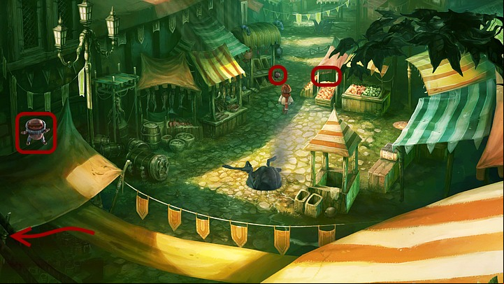 One Lumi is jumping on canvas on the left, try to click it, but it will run away - Chapter Three | Walkthrough - Walkthrough - Silence: The Whispered World 2 Game Guide