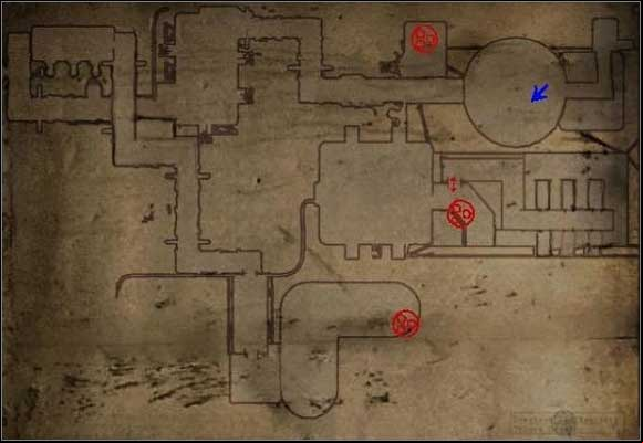 Go downstairs and save the game in the next room - Silent Hill - Overlook Penitentiary - Otherworld - Silent Hill - Silent Hill: Homecoming - Game Guide and Walkthrough