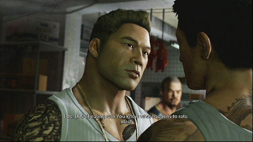 After not pleasant conversation with Winston return to the electronic shop and receive the bag with wire-tapping - Listening In - Walkthrough - Sleeping Dogs - Game Guide and Walkthrough