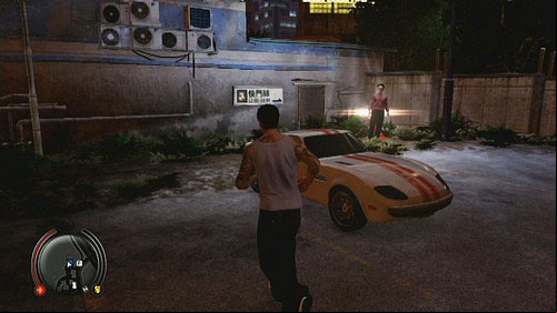 Proper car you find nearby the Tengs office - Hotshot Lead 1 - Entered Racing Scene - Walkthrough - Sleeping Dogs - Game Guide and Walkthrough