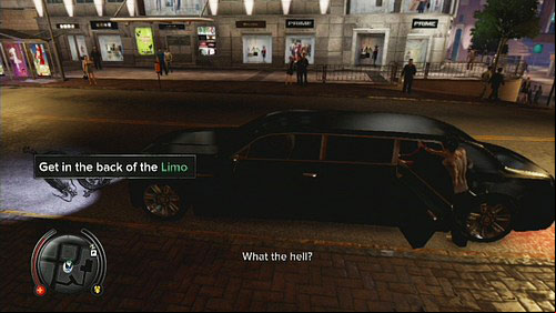 To do so, turn about 180 degrees, turn left and run out on the street - Meet The New Boss - Walkthrough - Sleeping Dogs - Game Guide and Walkthrough