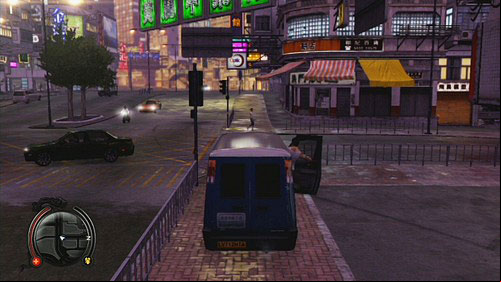 Get into the nearby van and get to place where Hotshot has been seen lately - Hotshot Lead 2 - Cop Missions - Sleeping Dogs - Game Guide and Walkthrough