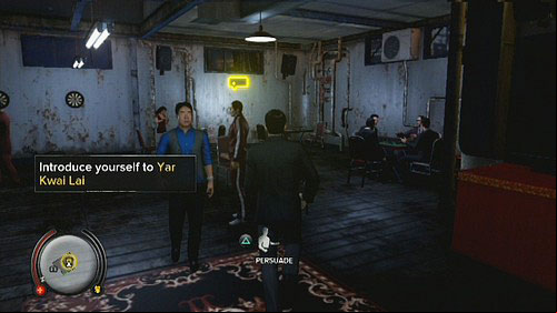Swim to the shown place and get out on the play room - Kidnapper Lead 2 - Cop Missions - Sleeping Dogs - Game Guide and Walkthrough