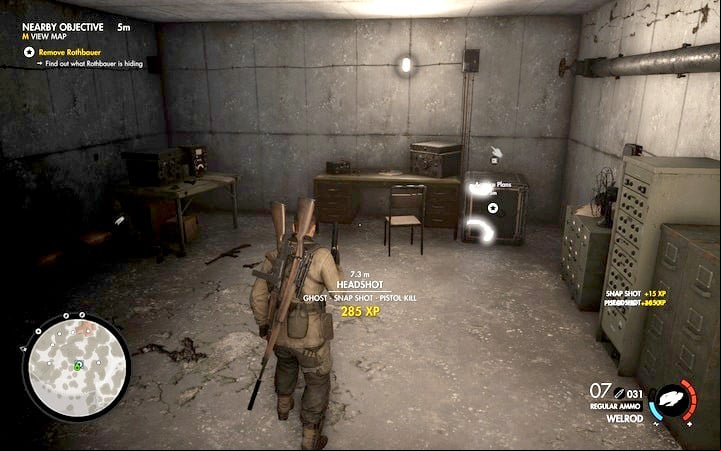 You will open the safe using the combination that you have found on Rothbauer - 1st and 2nd cannon, Rothbauers safe | Mission 7 Giovi Fiorini Mansion - Mission 7: Giovi Fiorini Mansion - Sniper Elite 4 Game Guide