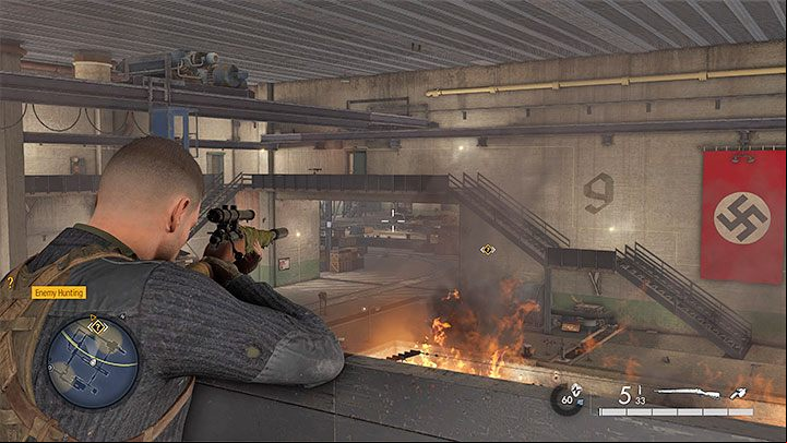 After successfully destroying the 3 U-Boats, you will unlock access to the secret northern dock - Sniper Elite 5: Destroying the U-Boots and Kraken (Mission 8) - walkthrough - Mission 8 - Rubble and ruins - Sniper Elite 5 Guide, Walkthrough