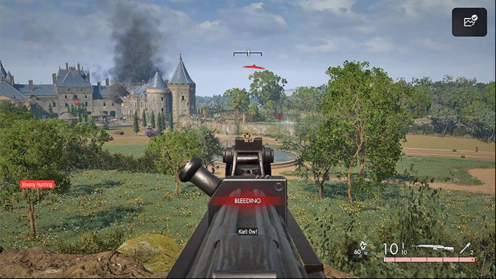 Missing him will alert the entire area and can make killing Moller much more difficult - Sniper Elite 5: Killing Abelard Moller (mission 9) - walkthrough - Mission 9 - Unfinished Business - Sniper Elite 5 Guide, Walkthrough