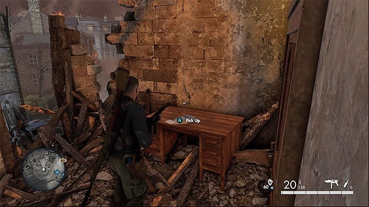 Type of collectible: Personal letter - Sniper Elite 5: Secrets and collectibles in Mission 8 (Rubble and Ruin) - list of all - Secrets & Collectibles - Sniper Elite 5 Guide, Walkthrough