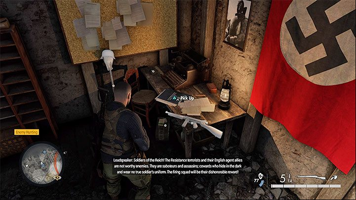 Type of collectible: Classified Document - Sniper Elite 5: Secrets and collectibles in Mission 8 (Rubble and Ruin) - list of all - Secrets & Collectibles - Sniper Elite 5 Guide, Walkthrough