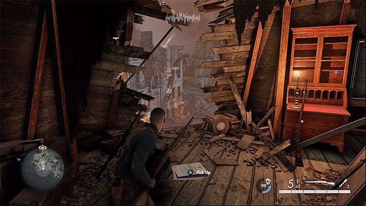 Type of collectible: Classified Document - Sniper Elite 5: Secrets and collectibles in Mission 8 (Rubble and Ruin) - list of all - Secrets & Collectibles - Sniper Elite 5 Guide, Walkthrough