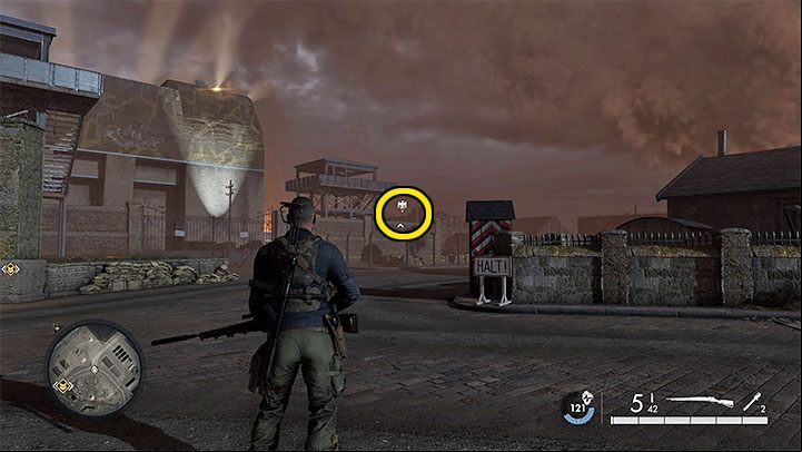 Type of collectible: Dead-Eye Target - Sniper Elite 5: Secrets and collectibles in Mission 8 (Rubble and Ruin) - list of all - Secrets & Collectibles - Sniper Elite 5 Guide, Walkthrough