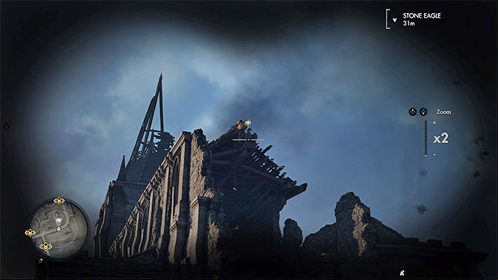 Type of collectible: Dead-Eye Target - Sniper Elite 5: Secrets and collectibles in mission 6 (Liberation) - list of all - Secrets & Collectibles - Sniper Elite 5 Guide, Walkthrough