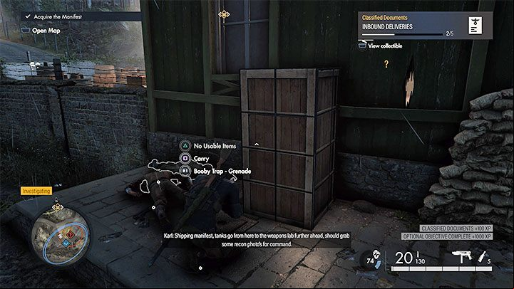4 - Sniper Elite 5: Mission 7 (Secret Weapons) - locations of collectibles - Secrets & Collectibles - Sniper Elite 5 Guide, Walkthrough