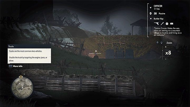 The hill with the radar is tightly surrounded by barbed wire and you can just access it from any direction - Sniper Elite 5: Neutralize Radar (Mission 1) - walkthrough - Mission 1 - Atlantic Wall - Sniper Elite 5 Guide, Walkthrough