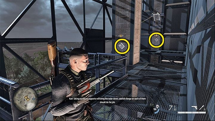 Find another ladder to get even higher - Sniper Elite 5: Neutralize Radar (Mission 1) - walkthrough - Mission 1 - Atlantic Wall - Sniper Elite 5 Guide, Walkthrough