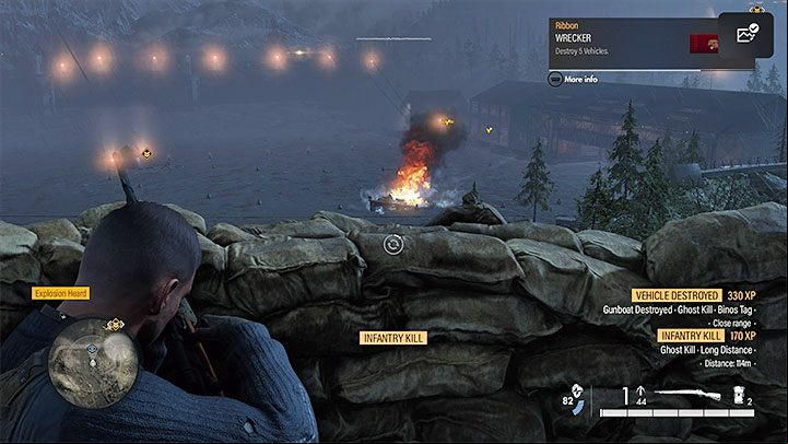How to unlock: In Research Facility, find and destroy one of each type of vehicle present in this mission - Sniper Elite 5: Trophies/Achievements - list, trophy guide - Appendix - Sniper Elite 5 Guide, Walkthrough