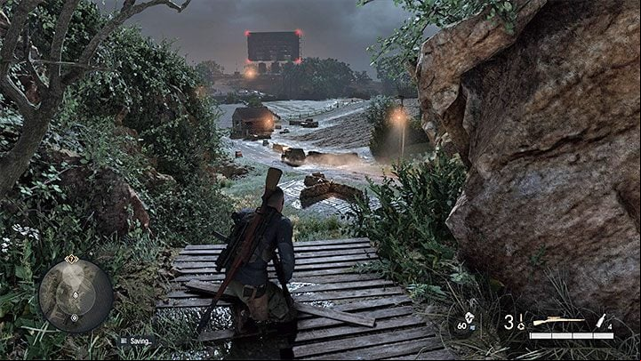 Your new objective is to reach the Vantage Point - Sniper Elite 5: Securing the Beach and Helping the Resistance (Mission 1) - walkthrough - Mission 1 - Atlantic Wall - Sniper Elite 5 Guide, Walkthrough