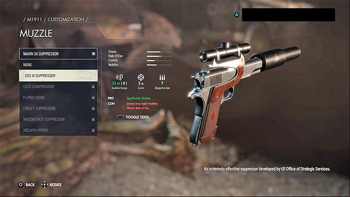 Silencers can reduce the risk of alerting the area, although they are not capable of eliminating it - Sniper Elite 5: Beginners guide - list - Basics - Sniper Elite 5 Guide, Walkthrough