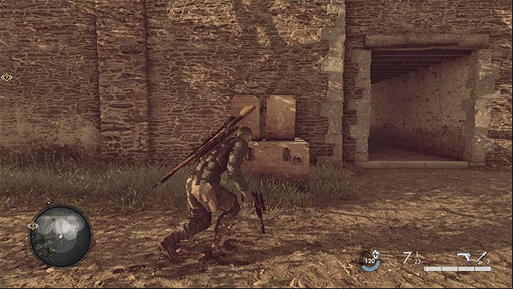 Two other functions are also helpful in exploring the area (note - they are not available on authentic difficulty level) - Sniper Elite 5: Beginners guide - list - Basics - Sniper Elite 5 Guide, Walkthrough