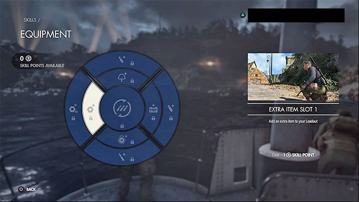 Extra Item Slot 1 - Cost: 1 skill point - Sniper Elite 5: Best skills - list - Basics - Sniper Elite 5 Guide, Walkthrough