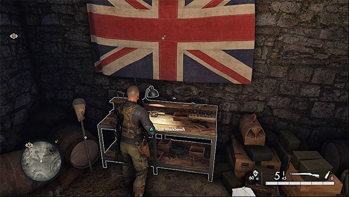 Type of collectible: Workbench - Sniper Elite 5: Secrets and collectibles in Mission 5 (Festung Guernsey) - list of all - Secrets & Collectibles - Sniper Elite 5 Guide, Walkthrough