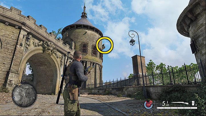 Type of collectible: Dead-Eye Target - Sniper Elite 5: Secrets and collectibles appearing in Mission 3 (Spy Academy) - list and locations - Secrets & Collectibles - Sniper Elite 5 Guide, Walkthrough