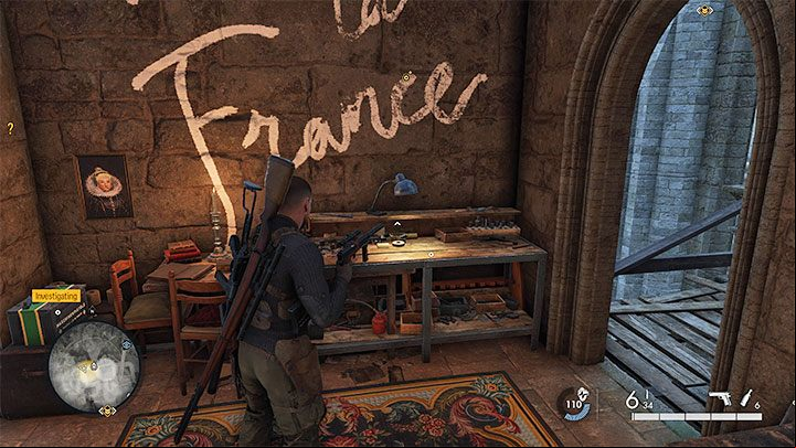 Type of collectible: Workbench - Sniper Elite 5: Secrets and collectibles appearing in Mission 3 (Spy Academy) - list and locations - Secrets & Collectibles - Sniper Elite 5 Guide, Walkthrough