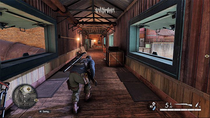 The refinery is located on the eastern edge of the map - Sniper Elite 5: Sabotaging the factory (Mission 4) - walkthrough - Mission 4 - War Factory - Sniper Elite 5 Guide, Walkthrough
