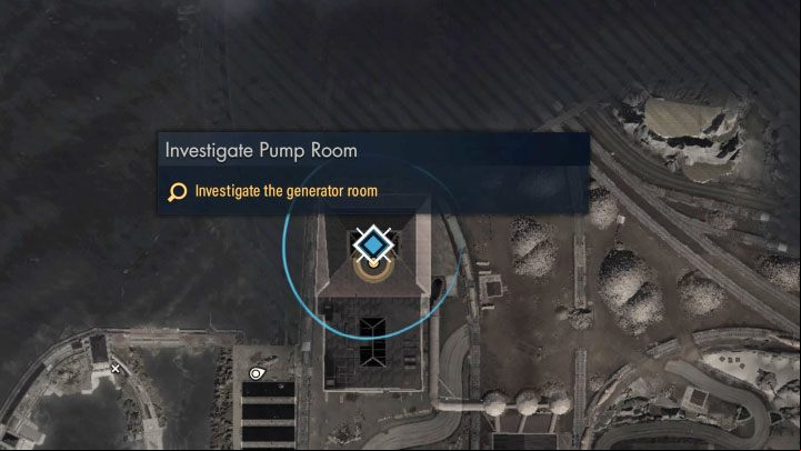The generator is in the building in the northern part of the map , between the dam and the junkyard - Sniper Elite 5: Side missions from Mission 4 - walkthrough - Mission 4 - War Factory - Sniper Elite 5 Guide, Walkthrough