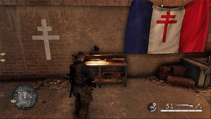Type of collectible: Workbench - Sniper Elite 5: Secrets and collectibles in mission 4 (War Factory) - list of all - Secrets & Collectibles - Sniper Elite 5 Guide, Walkthrough
