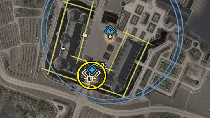 The second artifact is inside the chest in the southern part of the chateau - Sniper Elite 5: Retrieving stolen antiques (Mission 2 side quest) - walkthrough - Mission 2 - Occupied Residence - Sniper Elite 5 Guide, Walkthrough