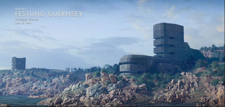 In the fifth mission of Sniper Elite 5, you visit Guernsey island with German fortifications - Sniper Elite 5: Map of mission 5 (Festung Guernsey) and location description - walkthrough - Mission 5 - Festung Guernsey - Sniper Elite 5 Guide, Walkthrough