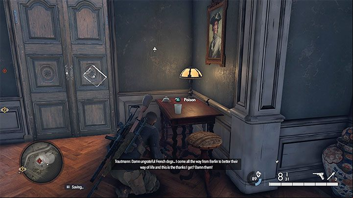 Walk upstairs to the upper floor - Sniper Elite 5: Kill List Target (Mission 6): Jaan Trautmann - walkthrough - Mission 6 - Liberation - Sniper Elite 5 Guide, Walkthrough