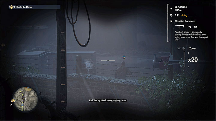 1 - Sniper Elite 5: Optional missions in Mission 7 - walkthrough, solution - Mission 7 - Secret weapons - Sniper Elite 5 Guide, Walkthrough