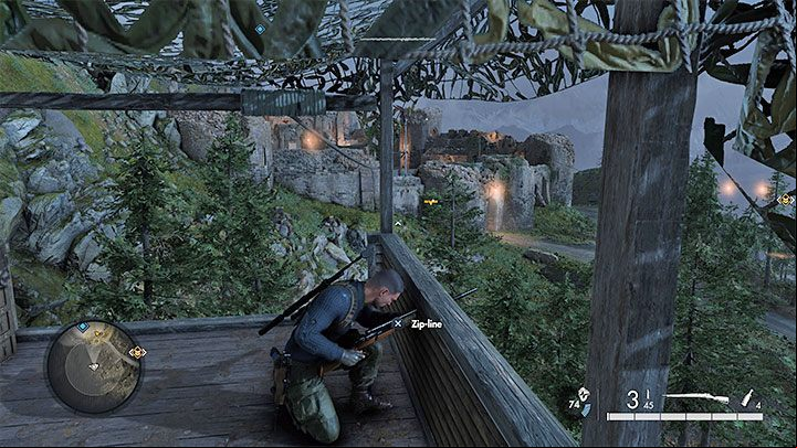 This quest involves visiting a castle in the south-west corner of the map - Sniper Elite 5: Optional missions in Mission 7 - walkthrough, solution - Mission 7 - Secret weapons - Sniper Elite 5 Guide, Walkthrough